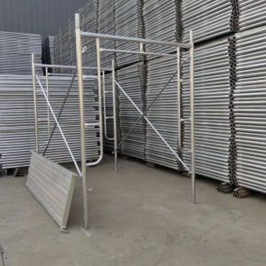 High Durability Q235 OEM Walk Through Frame For America , China Scaffold Supplier