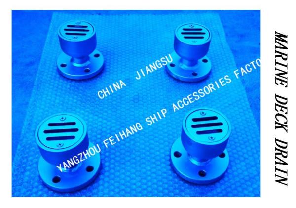 YBS TYPE MARINE ROUND FLOOR DRAIN, ROUND DECK FLOOR DRAIN WITH FLANGE, ROUND DECK DRAIN WITH FLANGE