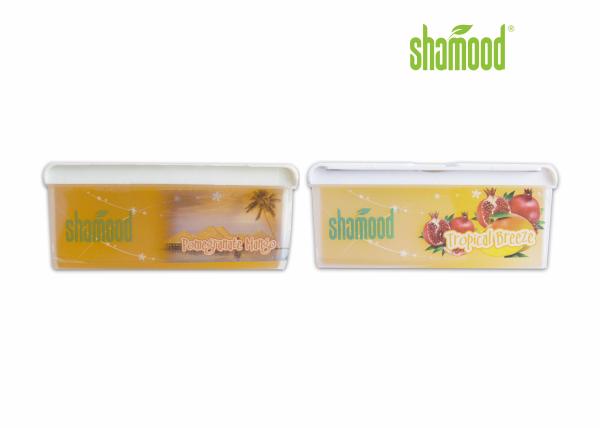 Dual Home Gel Household Air Freshener Pina Peach Mango Orange Vanilla Cappuccino 8 OZ