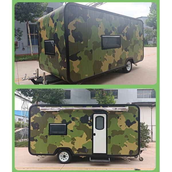 Remorque mobile de restauration de cuisine de FRP de remorque de nourriture de remorque mobile de chariot