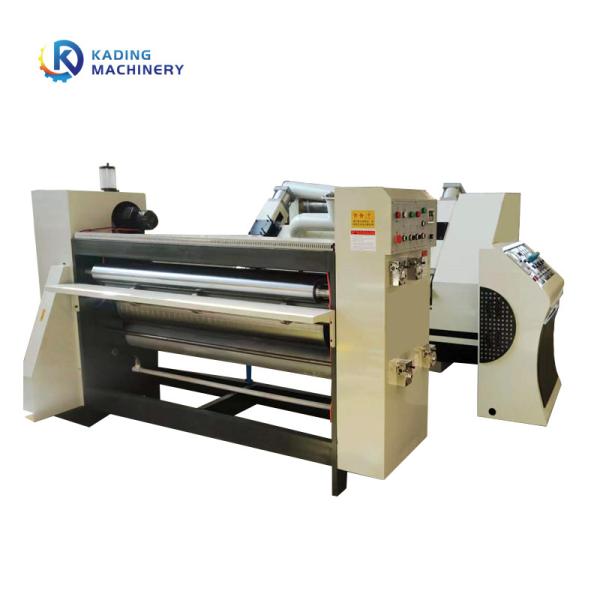 1800 / 2200 / 2500mm 3 Ply Corrugation Machine With Three Section Belt