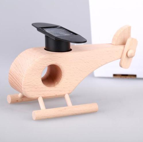Customized Solar Educational Toys Solar Panel Helicopter Lightweight