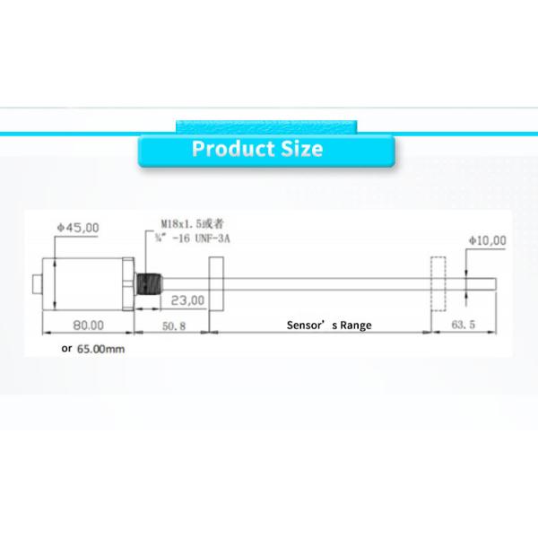 UBCZ-1000Y Магнитный датчик уровня масла в гидравлическом цилиндре воды промышленного класса
