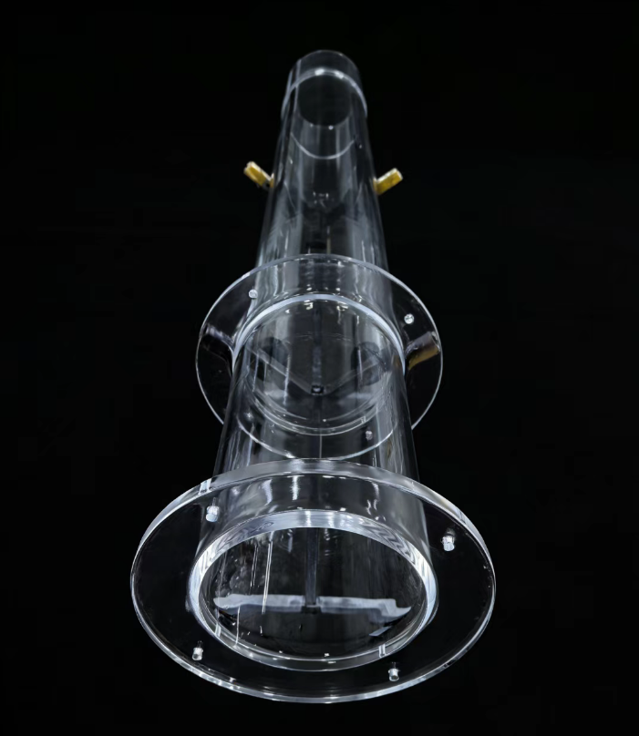 Translucent Quartz Pipe Feeding Barrel Bending Cutting Welding 2cm Diameter Clear Polished