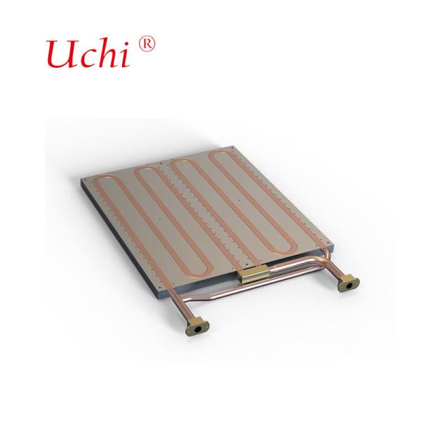 NEVs Electric Vehicle Copper Cold Plate Aluminum Water Cooling Block Solution