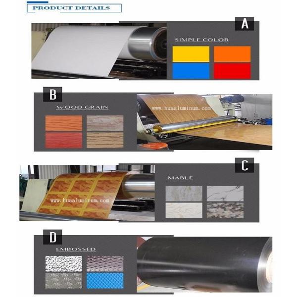 ISO9001 H14 Wood Coated Aluminium Coil For Home Appliance