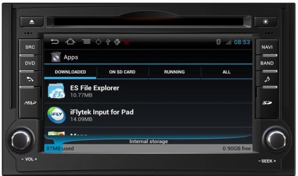 Ouchuangbo Car Stereo Radio GPS Navigation Android 4.0 Hyundai H1 2011-2012 iPod PIP S150 System OCB-233C