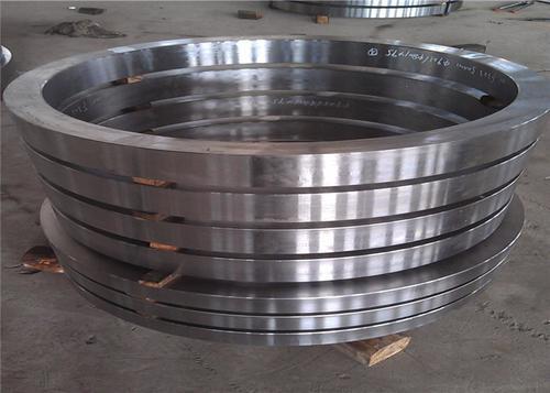 Hot Rolling Scm440 42crmo4 Steel Seamless Ring Used In Production Of Slewing Bearing