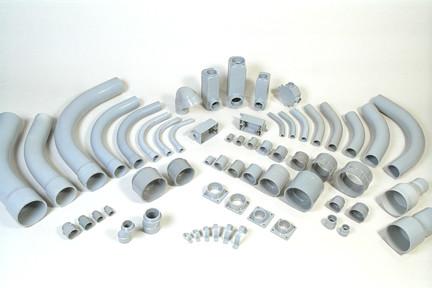 Liquid Tight Flexible Metal Conduit Fittings , EMT Conduit Fittings Screw Coupling
