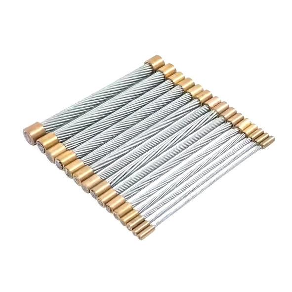1/8 to 5/8 ASTM a 475 Standard 1X19/1X7 Galvanized Steel Wire Strand for Guy Wire Stay Wire Alloy Or Not Non-Alloy