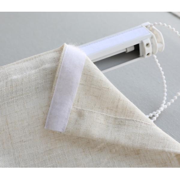 Europe Japan new China style white Plain linen curtain Roman blind for bedroom living reading dinning room balcony