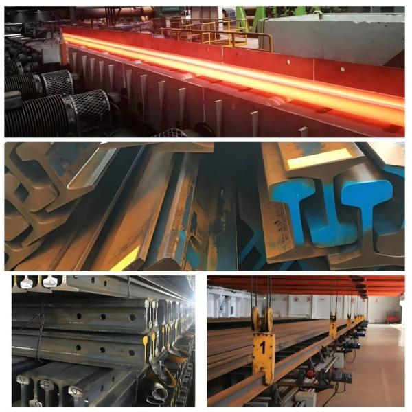 Chinese Standard 15kg Light Steel Railway Road Construction Track Railway Steel Rail
