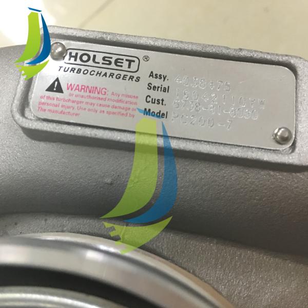 4038475 turbocompresseur HX35 Turbo pour l'excavatrice PC200-7