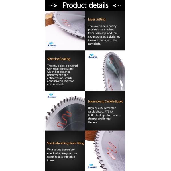 TCT 300mm 96T Universal Sawblade Circular Saw Blade For Wood Cutting