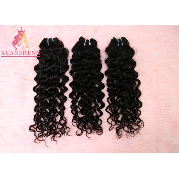 Grade 10A Virgin Human Hair Brazilian Italian Curly Bundles Wave