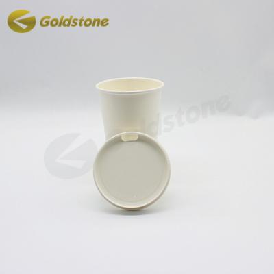 Food Grade Paper Cup Lid Cover Ice Cream In Cups With Lids With Customizable Printing