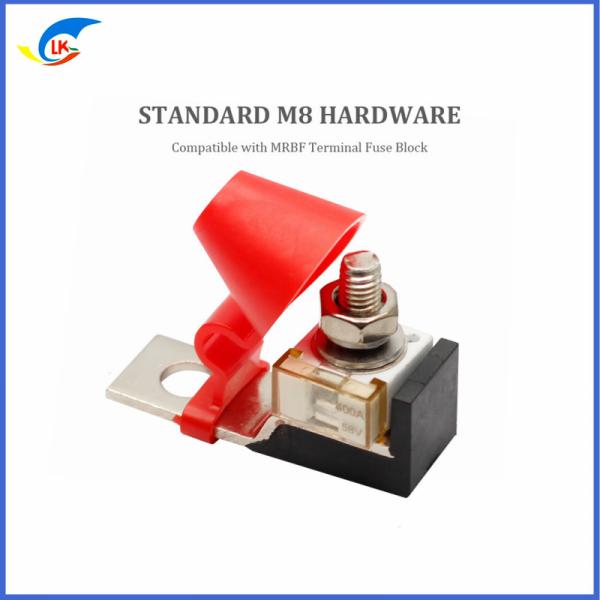 Battery Fuse 100A 125A 150A 175A 200A 58V DC Automotive Ceramic Square Fuse Automotive Marine MRBF Battery