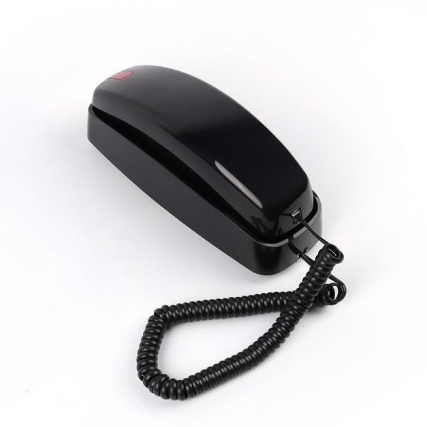 Telefones fixos com botão grande com fio de mesa ou telefone de parede para home office de hóspedes de hotel