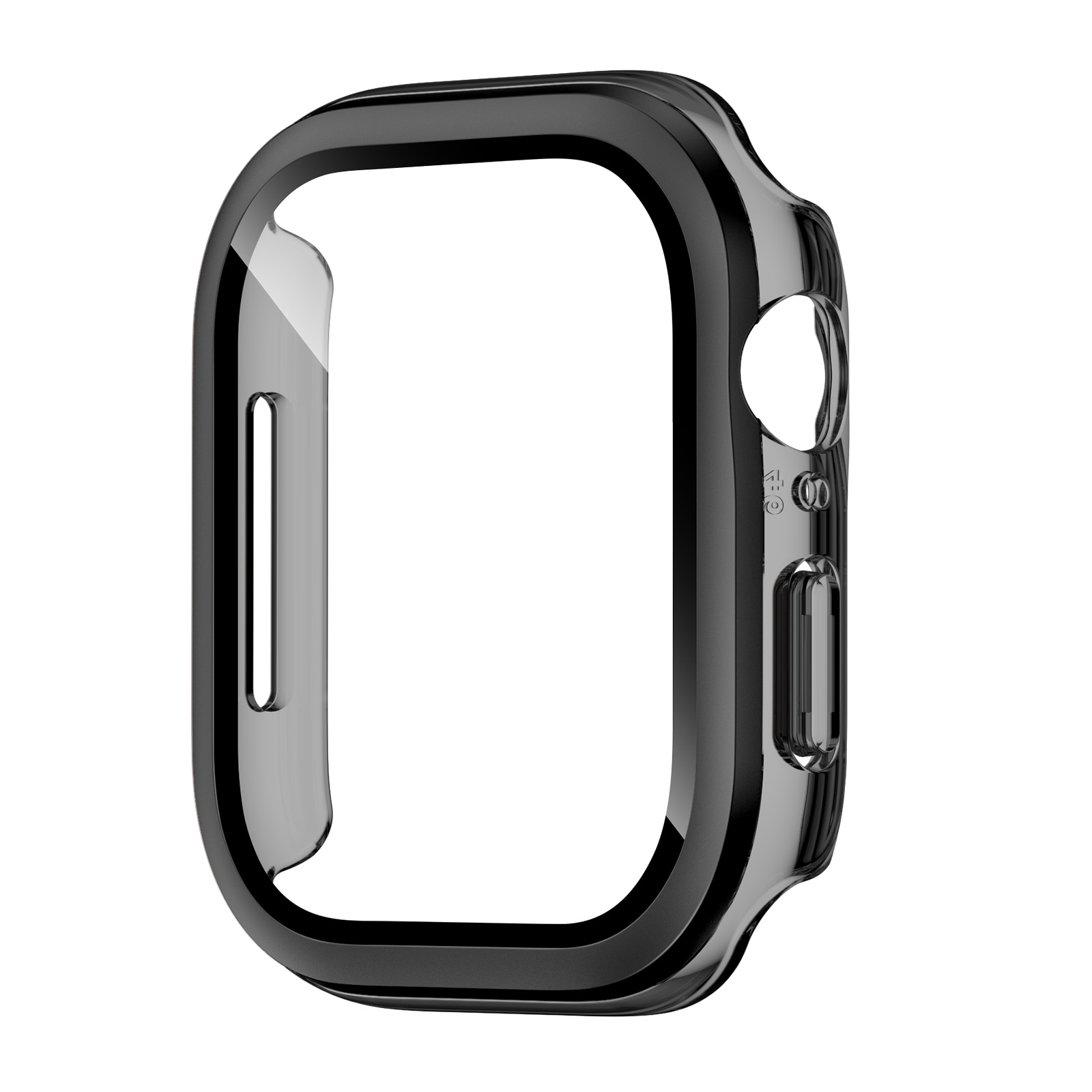 Trancparent Case for Apple Watch Ultra 2 49mm Series 10 42mm 46mm Bumper Frame Hard PC Cover Ultra 49mm Shell Protector