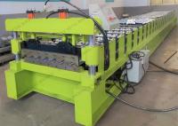 O PLC corrugou telhar a máquina de corte hidráulica do tapume do metal da máquina 0.6mm