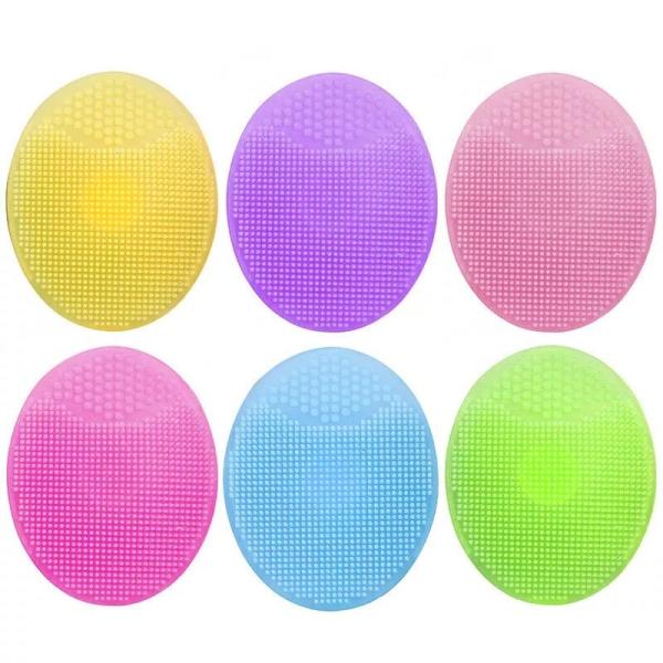 Facial Cleansing Silicone Brush Skin Blackhead Pore Cleaner Massager Scrub Face
