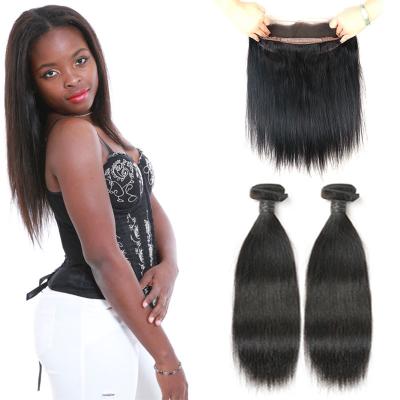 Raw 360 Lace Frontal Closure , Natural Black 360 Lace Frontal Human Hair