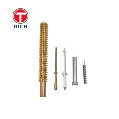Peças fazendo à máquina de bronze do CNC da linha central que gerenciem o processamento de formação composto de trituração