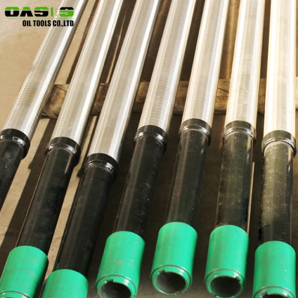 73 - 340mm Oil Well Screen Thread / Plain / Flang End Connection Smooth Surface