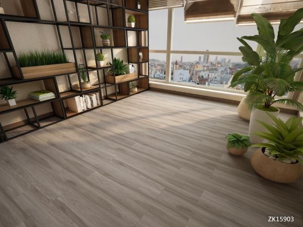 Soft Wood Porcelain Glazed Tiles 150X900MM For Interior Exterior Floors Walls