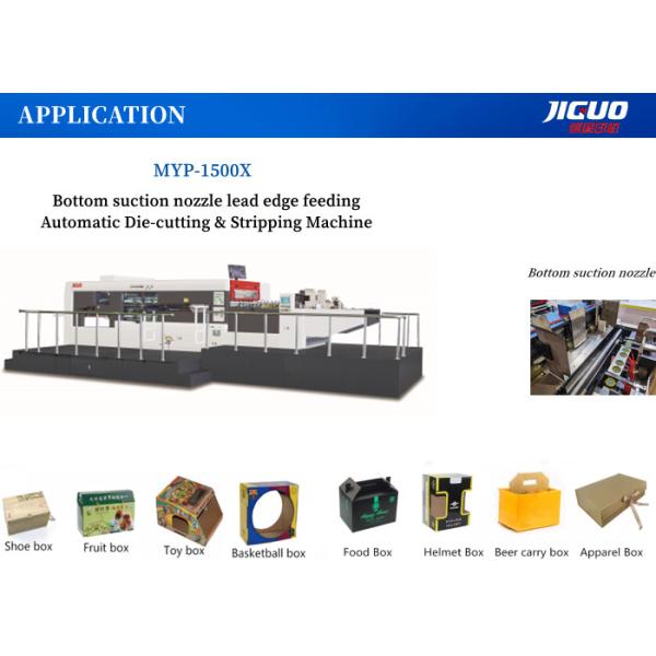 Sução inferior cortando de papel ondulada do leito da máquina de descascamento