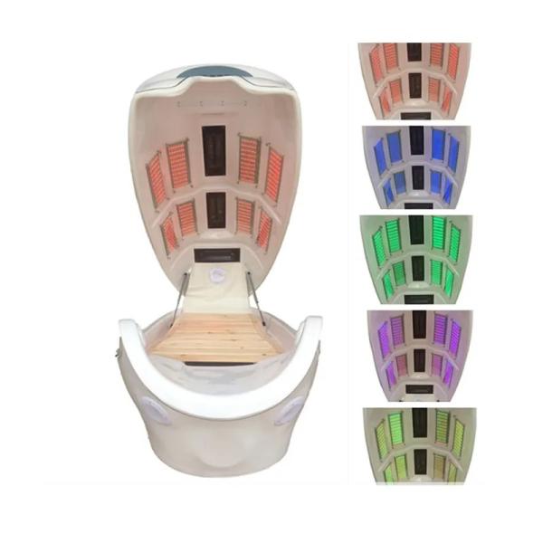 Озоновая сауна для всего тела Гидротерапия Спа Капсула Физическая терапия 200 Вт