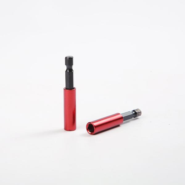 Steel Handle 100mm Magnetic Bit Holder Tool For CRV Material Hand Electric