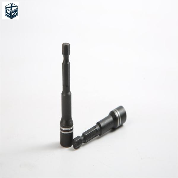 ODM supported supply 6.35 hexagon CRV steel magnetic nut driver set in PE plastic box