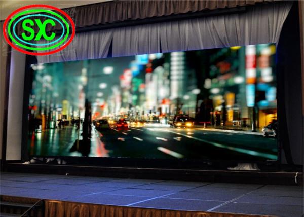 Small Pixel pitch 3 indoor magnetic front maintenance led wall sychronous control