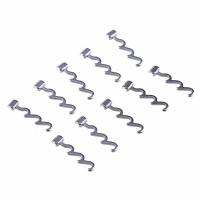 Multiple Crimpable Hook Left Right 7mm(Common) 4.5 5.3mm Orthodontic Hooks   Stainless Steel 10*1 Pack