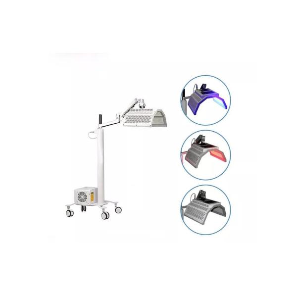 Vertical Korea PDT Facial Treatment LED Red Light therapy + Blue Light + Infrared 3 in 1 LED PDT skin whitening machine
