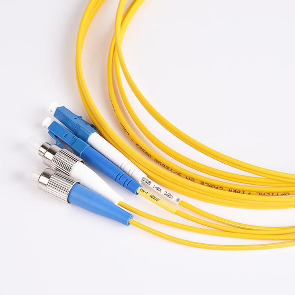 Гибкий провод оптического волокна кабеля падения SC FTTH одиночного режима