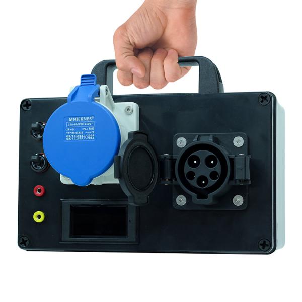 ev vehicle charger simulator portable ev charger tester with Type 1 socket