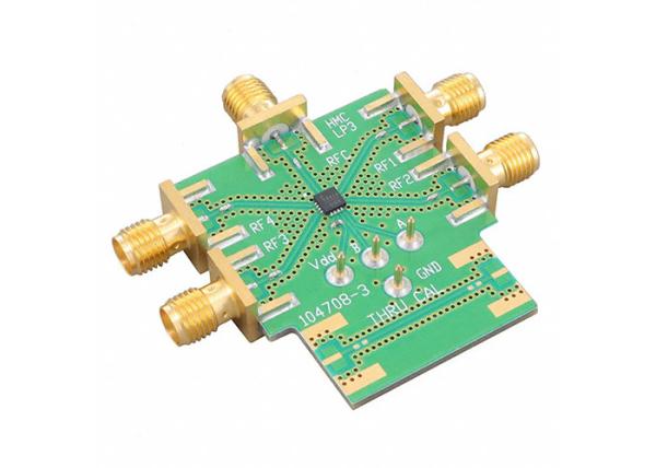 EV1HMC344ALP3 Embedded Solutions 0Hz To 8GHz SP4T Switch Evaluation Board