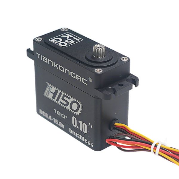TIANKONGRC 150KG Full Metal High Torque Brushless Servo Motor For Industrial Automation And 1/6RC Off-Road Vehicle