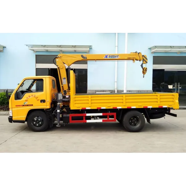 Jmc Mounted Truck Crane 2ton 3.2tons Construction Machine Boom Crane Truck