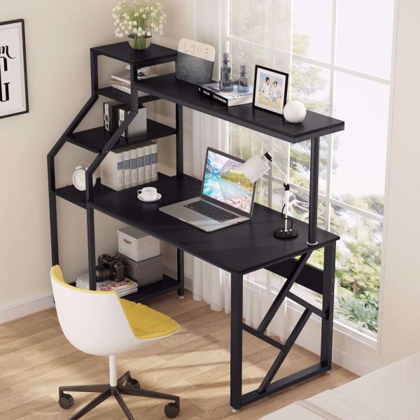 Solidwood Working Station Gaming Computer Desk for Home Office Soho Wooden Desk