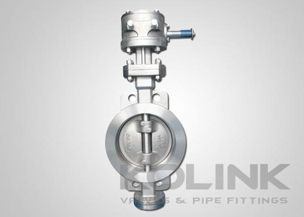 Double Offset Wafer Butterfly Valve 2-48 Inch Metal Seated