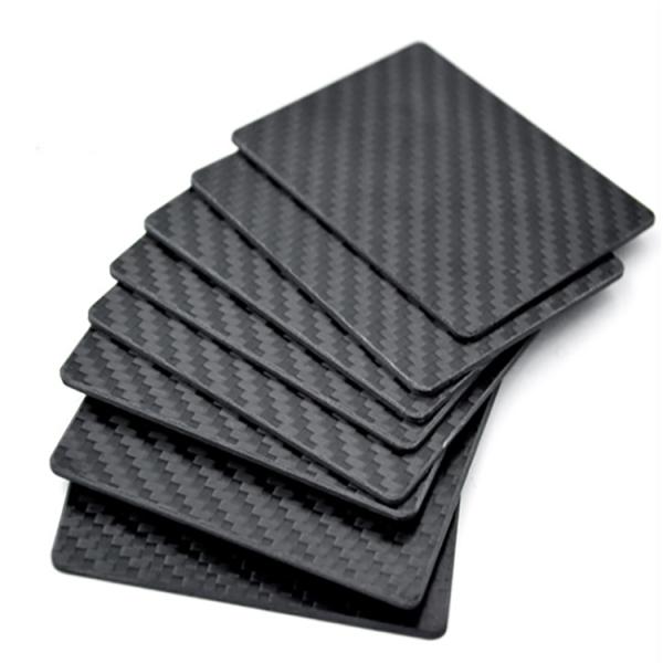 1K 3K 24K 10cm Machined Carbon Fiber  6K Cnc Carbon Fiber Sheet Material