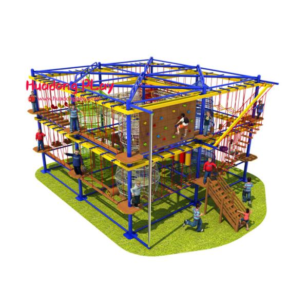 Mix Color Indoor Adventure Playground Food Grade Plastic Long Life Span