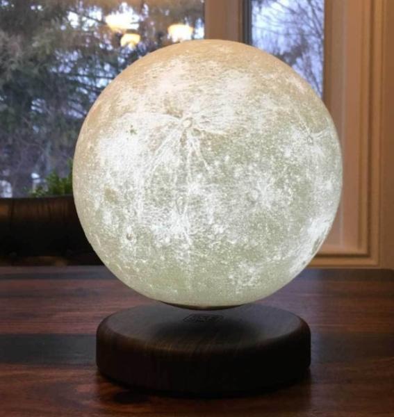 3D levitaiton moon lamp , magnetic floating lamp light for gift