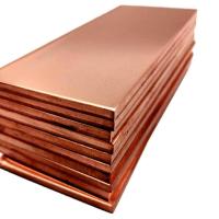 Folha de cobre vermelha de C10100 C10200 para componentes eletrônicos