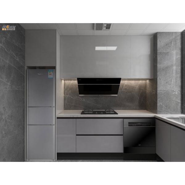 Modern Design Customized Color Durable L Shape Kitchen Cabinet for Modular Kitchen Solutions