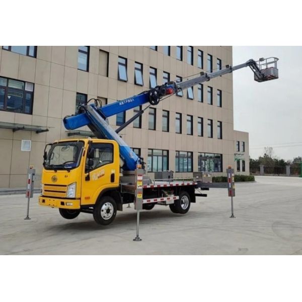 25-58m Cherry Picker Mounted Scissor Mobile Mast Aerial Lift Work Platform Truck