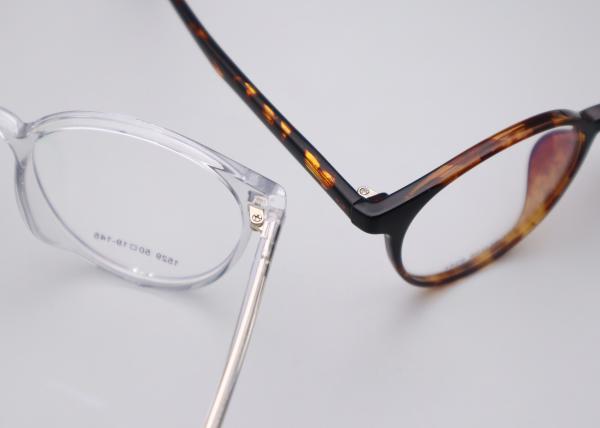 Tr90 Eyeglass Frames Plastic Frame Metal Legs  For Men And Women